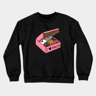 I Love Snacks Crewneck Sweatshirt